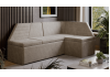  Цвет Трия: Дуб Сонома трюфель/Микровелюр Wellmart Dark Beige