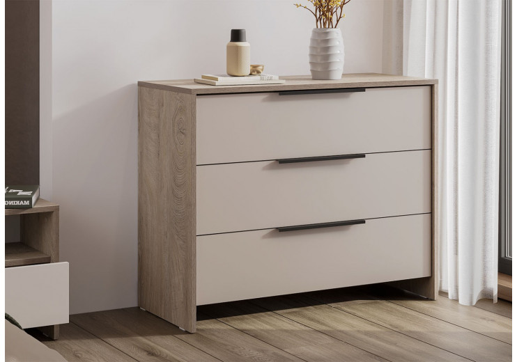 Комод «Камелия» Дуб Эндгрейн