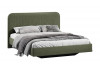  Кровать без ПМ «Тиффани» Тип 1 (без подъемного механизма) Микровелюр Jercy Deep Green