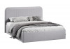 Кровать с ПМ «Тиффани» Тип 1 (с подъемным механизмом) Микровелюр Jercy Silver