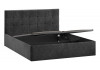 Кровать с ПМ «Джоли» Тип 1 (с подъемным механизмом) с заглушиной Микровелюр Wellmart Graphite