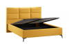 Кровать с ПМ «Делана» (с подъемным механизмом) Экомех Barni Curcuma
