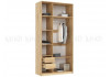Шкаф 3-х створчатый (1200) Марвэл (дуб крафт/браш вайт)