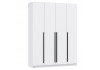 Шкаф для одежды 67.16 Брандо (4-х дв.) (h2150) ЛДСП New белый
