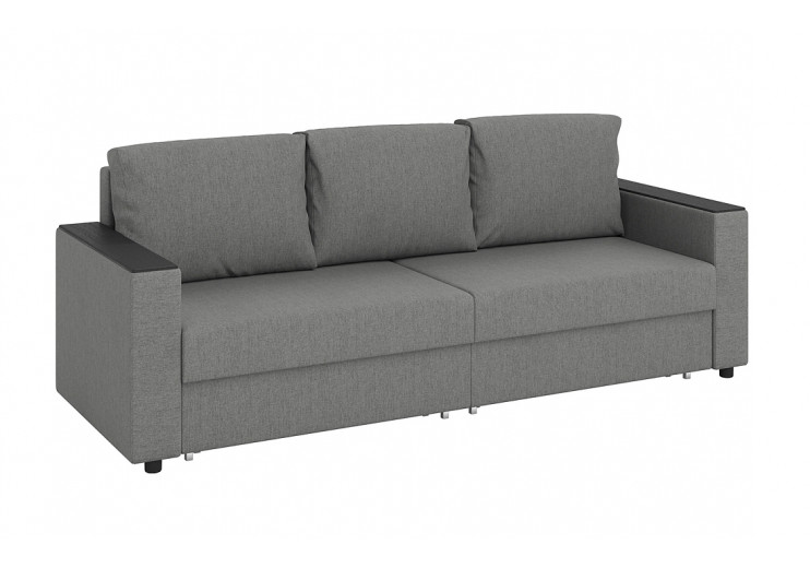 Гермес / Диван - кровать 3-х мест (рогожка серая)