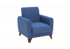 Эдвин М / Кресло для отдыха (велюр Ocean 018 синий)