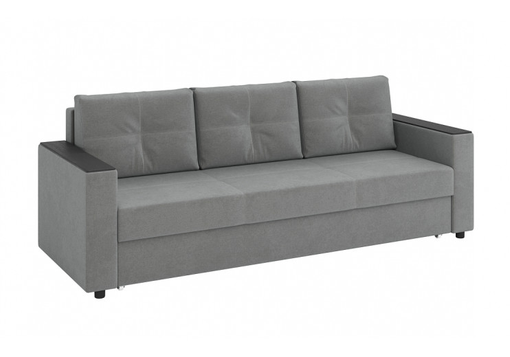 Смарт/ Диван - кровать 3-х мест (велюр Parma 25 серый)