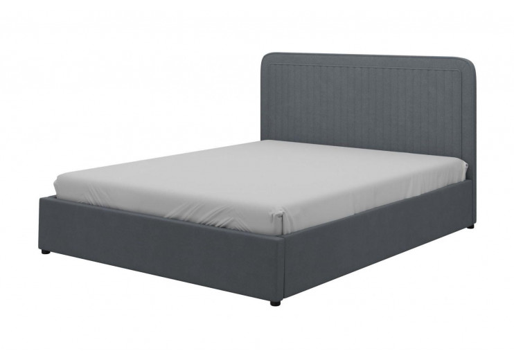  Кровать Луиза 1600х2000 Холодный Серый С подъёмным механизмом